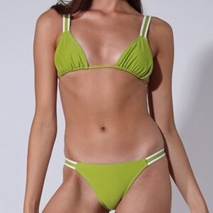 *NWT Shani Shemer Liv Bikini set in Green